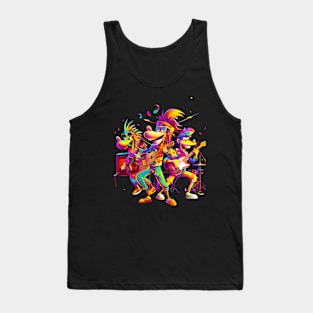 Banana-Splits Monkey Games Tank Top